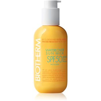 Biotherm Waterlover Sun Milk vodeodolné mlieko na opaľovanie SPF 50 200 ml