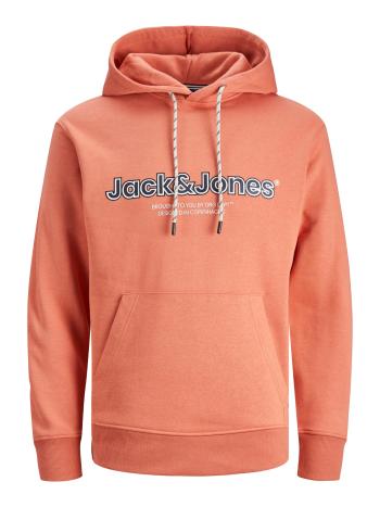 Jack&Jones Pánska mikina JORLAKEWOOD Relaxed Fit 12246802 Ginger XL