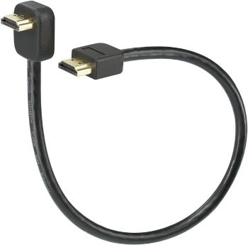 SpeaKa Professional HDMI prepojovací kábel #####HDMI-A Stecker, #####HDMI-A Stecker 0.30 m čierna SP-7870508 audio retur