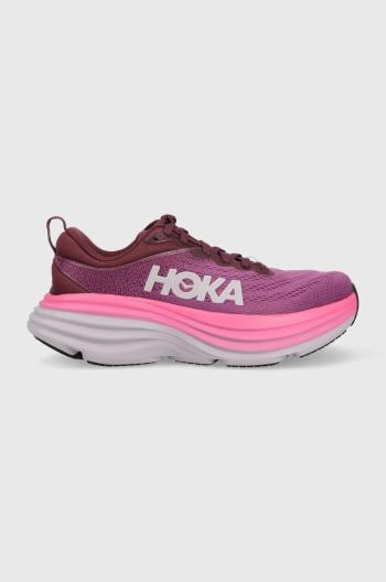 Bežecké topánky Hoka Bondi 8 , fialová farba,