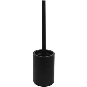 SAPHO X-ROUND BLACK WC štetka valcová, na postavenie, čierna (XB302)