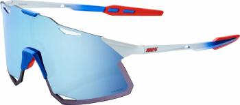 100% Hypercraft Totalenergies Team Matte White Metallic Blue/HiPER Blue Multilayer Mirror Lens