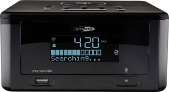 Caliber HCG 0100iDAB-BT rádiobudík DAB+, FM Bluetooth, USB  s USB nabíjačkou čierna