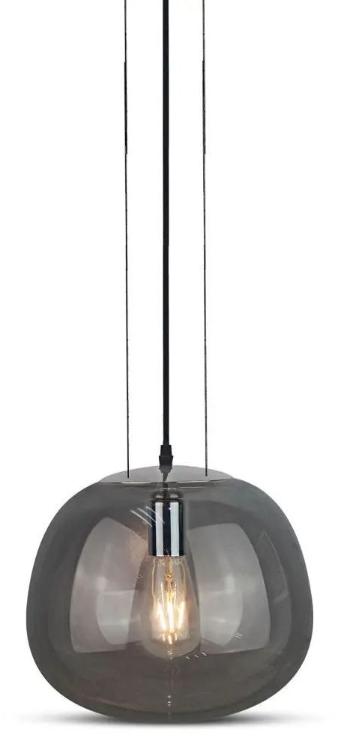 V-TAC Sklenený luster pre žiarovku E27 Ø300mm 3887