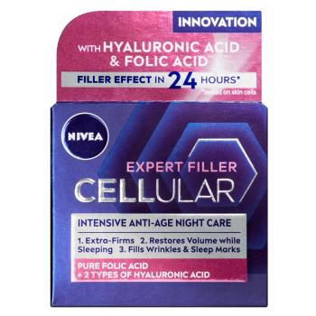 NIVEA Cellular Expert Filler nočný krém 50 ml, poškodený obal