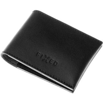 FIXED Wallet z pravej hovädzej kože čierna (FIXW-SMMW2-BK)