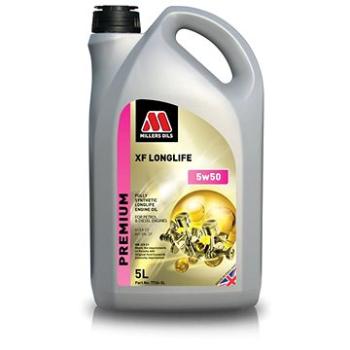 Millers Oils Plne syntetický motorový olej – XF LONGLIFE 5W-50 5 l (77265)