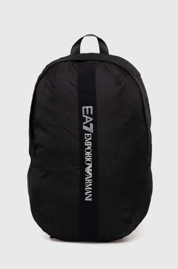 Ruksak EA7 Emporio Armani čierna farba, veľký, s potlačou, 4F931.249504