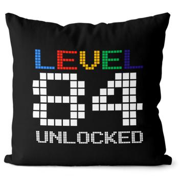 Vankúš Level unlocked (vek: 84, Velikost: 40 x 40 cm)