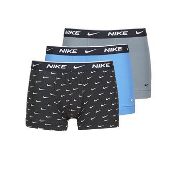 Nike  Boxerky EVERYDAY COTTON STRETCH X3  Čierna