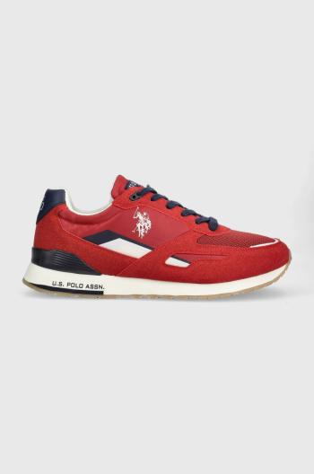 Tenisky U.S. Polo Assn. TABRY červená farba, TABRY003M