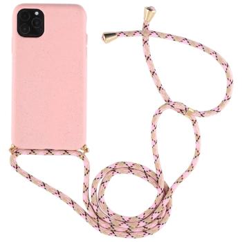 ROPE Kryt so šnúrkou Apple iPhone 11 ružový