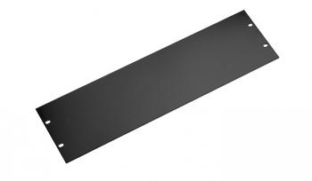 K&M 28220 Panel black, 2 spaces, 0,24 kg