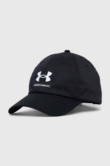 Šiltovka Under Armour Branded čierna farba, s nášivkou