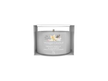 Yankee Candle Votívna sviečka v skle Smoked Vanilla & Cashmere 37 g