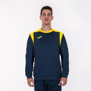 SWEATSHIRT CHAMPIONSHIP V DARK NAVY-YELLOW modrá-žltá M