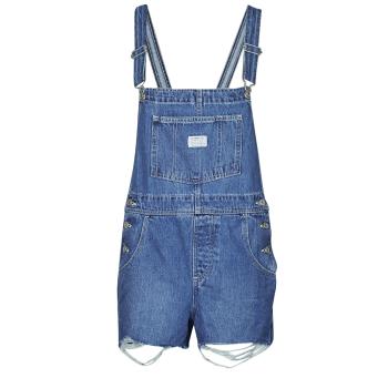 Levis  VINTAGE SHORTALL  Módne overaly Modrá