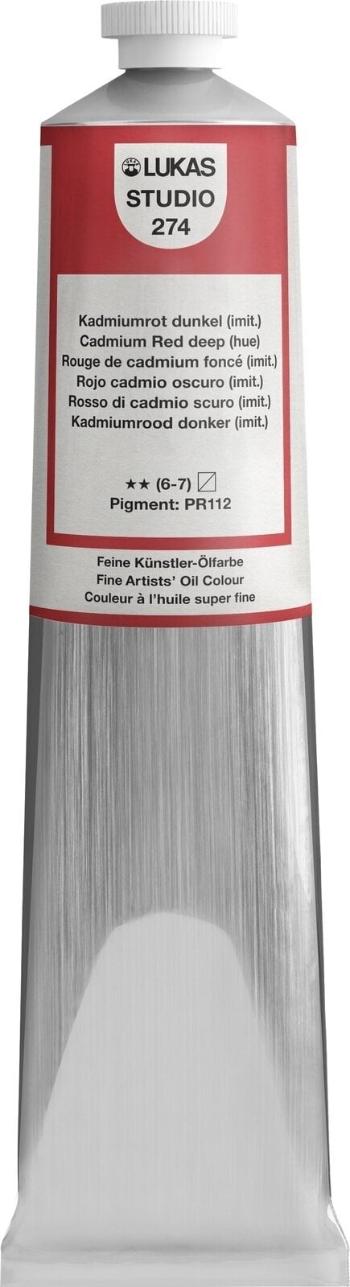 Lukas Studio Aluminium Tube Olejová farba Cadmium Red Deep Hue 200 ml 1 ks