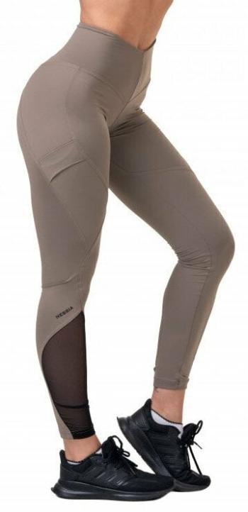 Nebbia Fit Smart High-Waist Mocha M Fitness nohavice