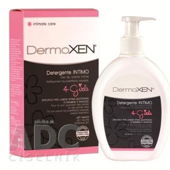 Dermoxen INTIMO 4 Girls intímne čistiace tekuté mydlo, gél 1x200 ml