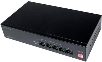 LogiLink NS0098 sieťový switch 10 / 100 MBit/s IEEE 802.3at (25.5 W), IEEE 802.3af (12.95 W)