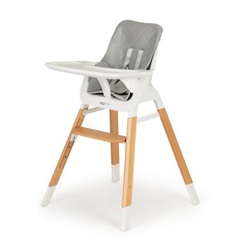Jedálenská stolička Ekotony - šedá  high chair
