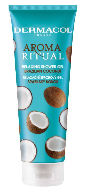 Dermacol Aroma Ritual relaxačný sprchový gél Brazílsky kokos