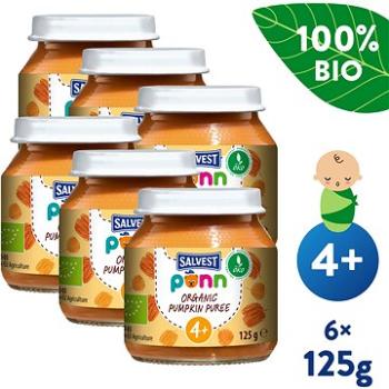 SALVEST Ponn BIO Tekvicové pyré 6× 125 g (4740073079225)