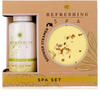 ACCENTRA Refreshing Spa wellness set so sprchovacím naparovačom (4015953693687)