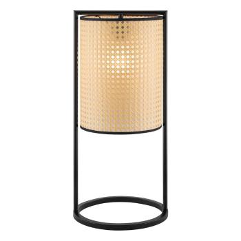 Béžová stolová lampa Fischer & Honsel Tyler, výška 56 cm