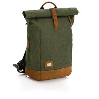 Fillikid Prebaľovací ruksak Berlín Dark Green Melange (9120123443896)