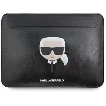 Karl Lagerfeld Head Embossed Computer Sleeve 13/14 Black (3666339040185)