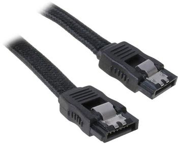 Bitfenix pevný disk prepojovací kábel [1x SATA zásuvka 7-pólová - 1x SATA zásuvka 7-pólová] 30.00 cm čierna