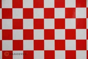 Oracover 47-010-023-002 lepiaca fólia Orastick Fun 3 (d x š) 2 m x 60 cm biela, červená