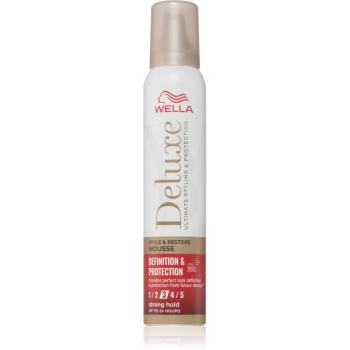 Wella Deluxe Definition & Protection penové tužidlo pre fixáciu a tvar 200 ml