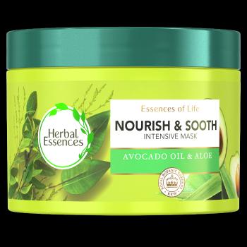 Herbal Essences Vyživujúca maska na vlasy Na Suché Vlasy A Pokožku Hlavy Pure aloe&Avocado 450ml