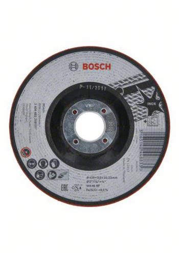 Bosch Accessories  2608602218 brúsny kotúč rovný  125 mm 22.23 mm 1 ks