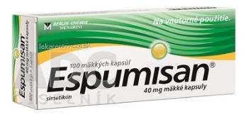 Espumisan cps 40 mg (blis.PVC/Al) 1x100 ks