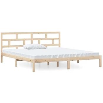 Rám postele masívna borovica 140 × 190 cm, 3101198