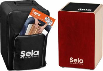 Sela Primera Red Bundle Red Drevený cajon