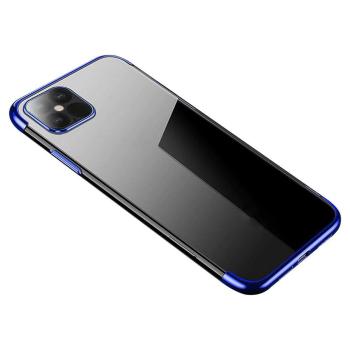 IZMAEL Samsung Galaxy A32 5G Puzdro Clear Color s farebným lemom  KP10824 transparentná