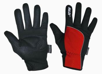 Zimní rukavice SULOV pro běžky i cyklo, červené Velikost: S Oblečení velikost: M