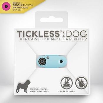 TICKLESS MINI DOG DOBIJATELNY ULTRAZVUKOVY ODPUDZOVAC KLIESTOV A BLCH PRE PSOV - MODRY