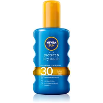 Nivea Sun Protect & Dry Touch neviditeľný sprej na opaľovanie SPF 30 200 ml