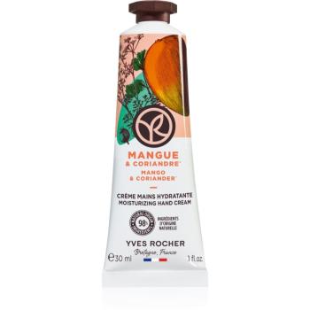 Yves Rocher Bain de Nature krém na ruky Mango & Coriander 30 ml