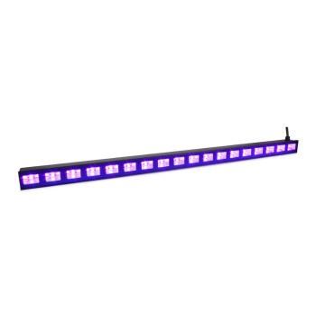 Beamz BUV183 LED UV lišta, UV-osvetlenie, 18x3W Plug & Play 40W