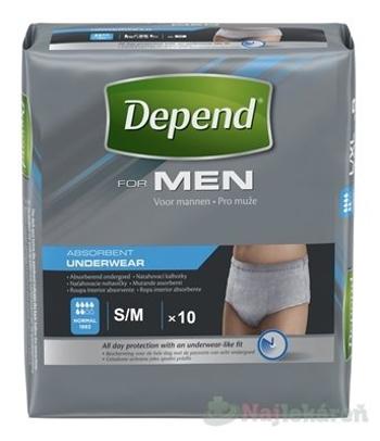 Depend Normal S / M pre mužov 10 ks