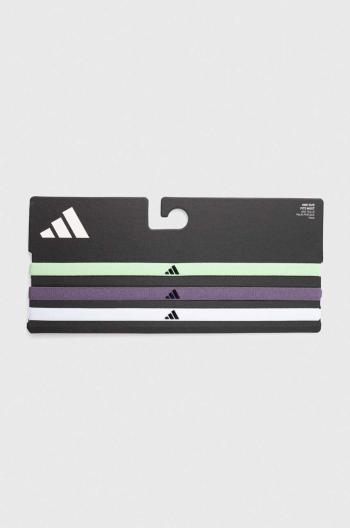 Čelenky adidas Performance 3-pak zelená farba, IR7870