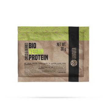 Vzorka Bio Vegan Protein - VanaVita, príchuť čokoláda a bobule, 30g