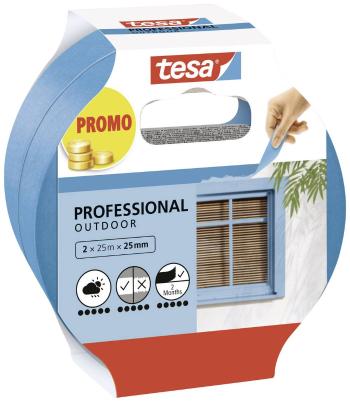 tesa Professional Outdoor 56214-00000-03 maliarska krycia páska  modrá (d x š) 50 m x 25 mm 2 ks